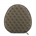 Guess PU 4G Triangle Logo ENC Wireless Headphone Brown