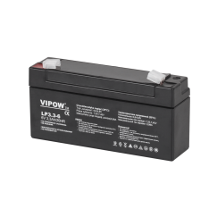 Свинцовый аккумулятор VIPOW 6V 3.3Ah