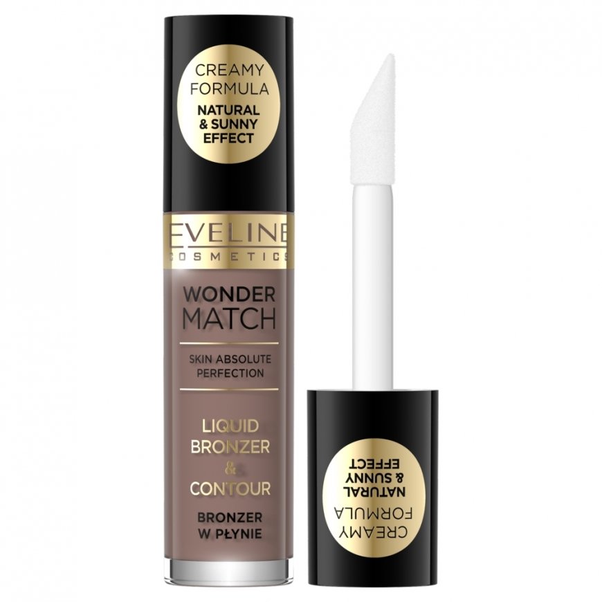 Eveline Kolorowka Eveline Cosmetics Wonder Match Liquid Bronzer & Contour 01, 4.5 ml