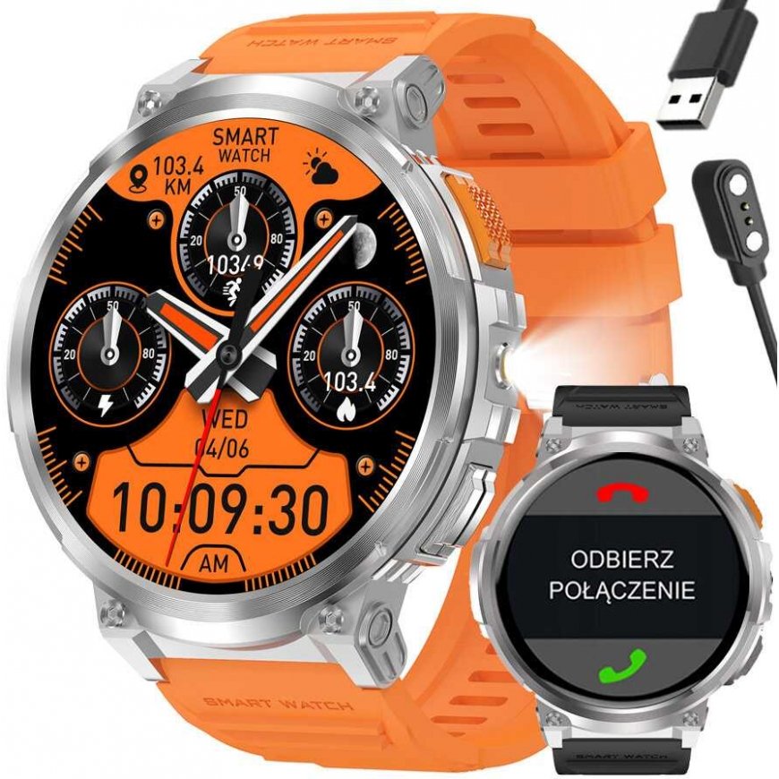 Išmanusis laikrodis MEN'S GRAVITY GT23-4 - LAIKMATIS, PAPILDOMAS PERDAVIMAS (sg031d)