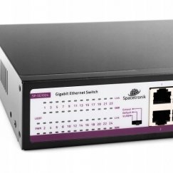 Spacetronik PERJUNKITE 24 prievadų SP-SG1024 Gigabit