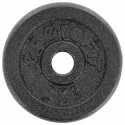 CAST IRON WEIGHT Black 2 KG ENERO FIT fi26.5 CAST IRON WEIGHT Black 2 KG ENERO FIT fi26.5