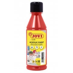 Akriliikkivärit JOVI, 250 ml, punainen.