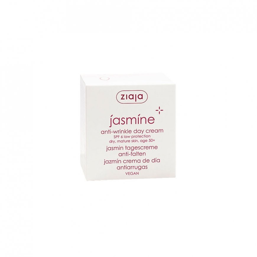 Ziaja Jasmine Face Cream for Wrinkles SPF 6 50ml