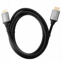 Kabelis HDMI 2.0 4K 60Hz Full HD 120Hz OEM melns 2m Kabelis HDMI 2.0 4K 60Hz Full HD 120Hz OEM melns 2m