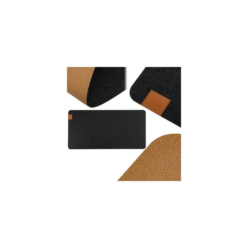 Spacetronik Light Gray Felt Mat with Cork 80x40cm SPB063 – 2