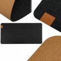 Spacetronik Light Gray Felt Mat with Cork 80x40cm SPB063 Spacetronik Light Gray Felt Mat with Cork 80x40cm SPB063