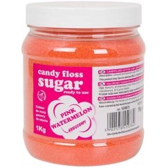 Gsg24 Värviline suhkur suhkrustatud vatti roosa arbuusi maitset 1kg