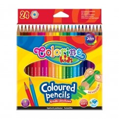 Patio krāsainie zīmuļi Colorino Kids, 24 krāsas
