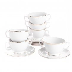 MariaPaula Klasyka Golden line saucer 17cm