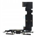OEM USB-latauskaapeli, joka on suunniteltu IPHONE 8 Plus, musta (irrotettava)