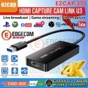 Grabber HDMI 4K60 USB-A USB-C EZCAP 370M Cam Link Grabber HDMI 4K60 USB-A USB-C EZCAP 370M Cam Link