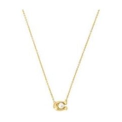 Coach Gold-plated pendant with artificial pearl 37341916GLD100