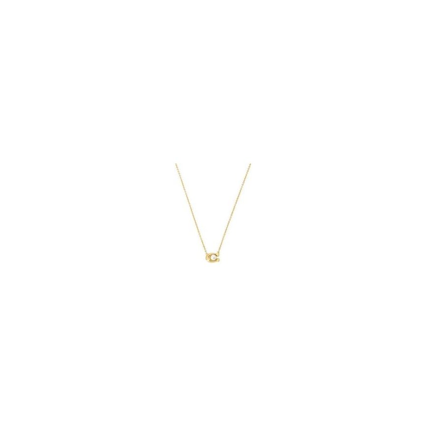Coach Gold-plated pendant with artificial pearl 37341916GLD100