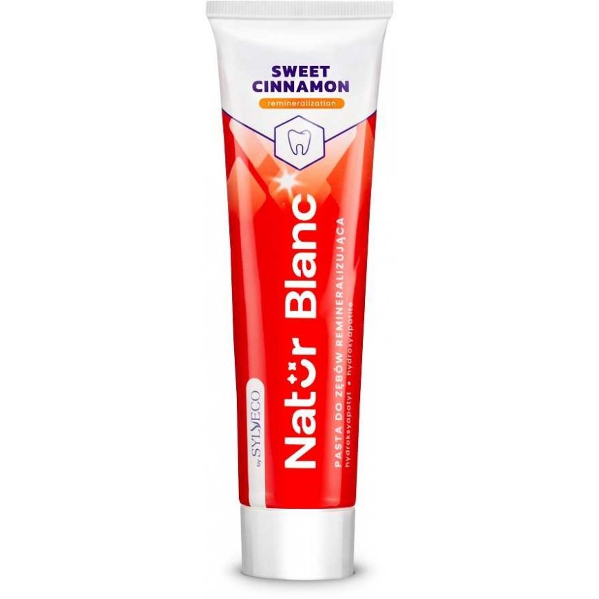 Sylveco Natur Blanc remineralizing toothpaste sweet cinnamon 100ml