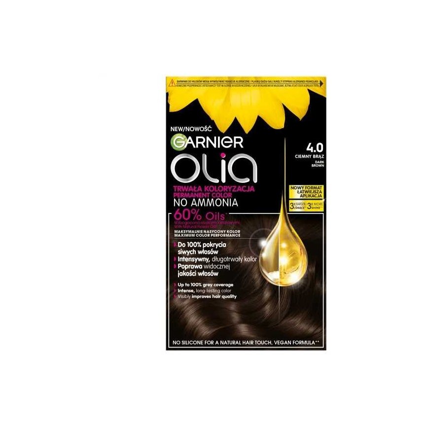 Garnier Olia ilgstošas krāsas 4.0