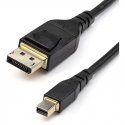 Кабель видео DisplayPort M - DisplayPort M, DP v 1.4, 2m, золотые разъемы, черный, 8K@60Hz, 32.4Gb/s Кабель видео DisplayPort M - DisplayPort M, DP v 1.4, 2m, золотые разъемы, черный, 8K@60Hz, 32.4Gb/s