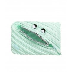 Penalas-pieštukinė ZIPIT Grillz Monster Jumbo Pouch, ZTMJ-GR6, mėtų spalvos