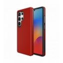 LUNA Book Carbon vāks, paredzēts SAMSUNG A37 5G, sarkans