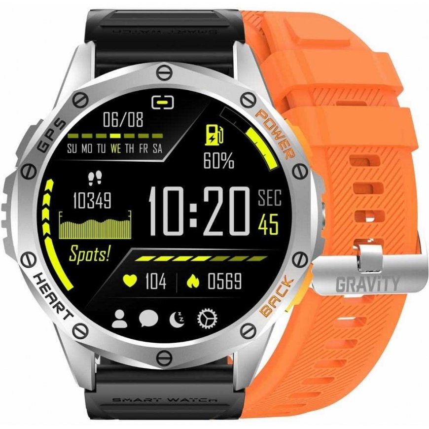 GRAVITY GT24-4 MEN'S Smart Watch - TIMER, ADDITIONAL PASSAGE (sg033d)