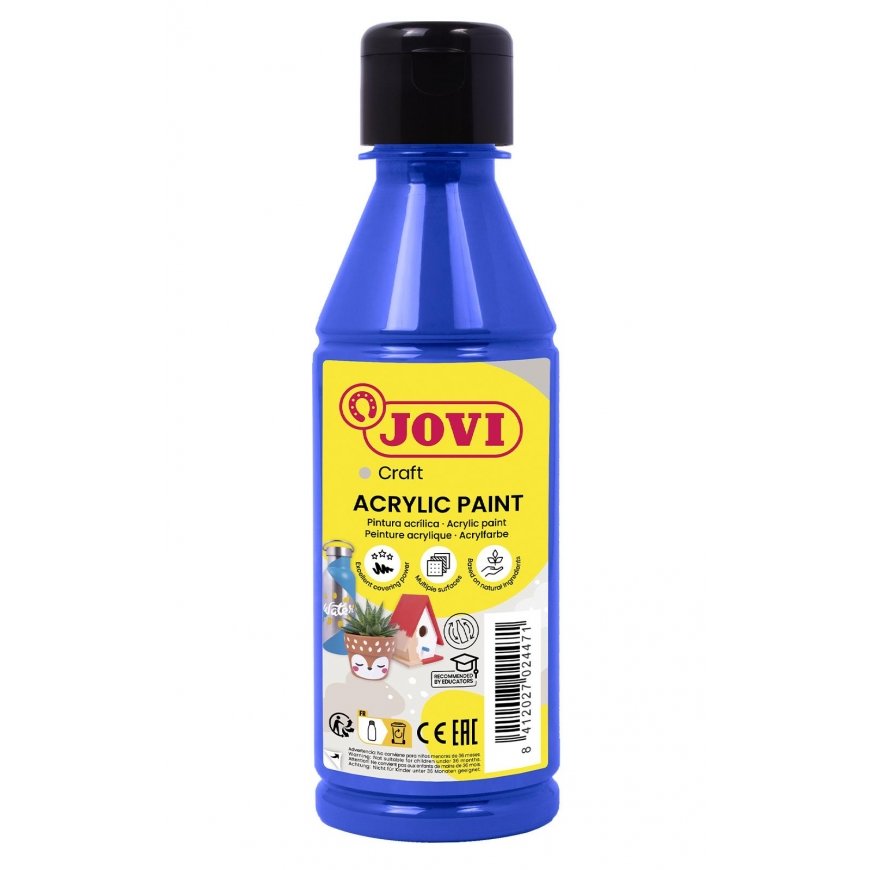 Akrilyymaalaus JOVI, 250ml, sininen väri. – 2