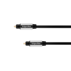 Optiline kaabel toslink-toslink 3,0 m Kruger & Matz