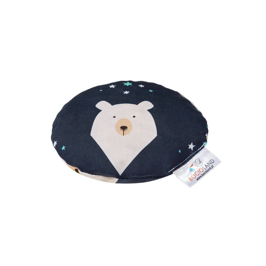 Bocioland cherry pit pillow, white bear, BOC0208 – 2
