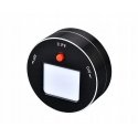 Viking socket module A10, LED bulb 3W, black