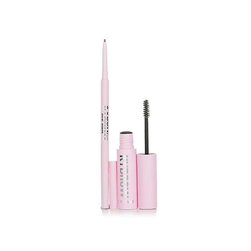 Kylie Cosmetics komplekt: Kybrow Defined Eyebrow kreemjate pieštukas & 2-In-1 005 Tumepruun 0,09 g + By Kylie Define Eyebrow gee