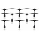Orno Valaisinketju - 1 naru 15 m (15 valaisinta) + 15 LED-lamppua 1W E27, 3000K + 1 ilmainen lamppu Orno Valaisinketju - 1 naru 15 m (15 valaisinta) + 15 LED-lamppua 1W E27, 3000K + 1 ilmainen lamppu