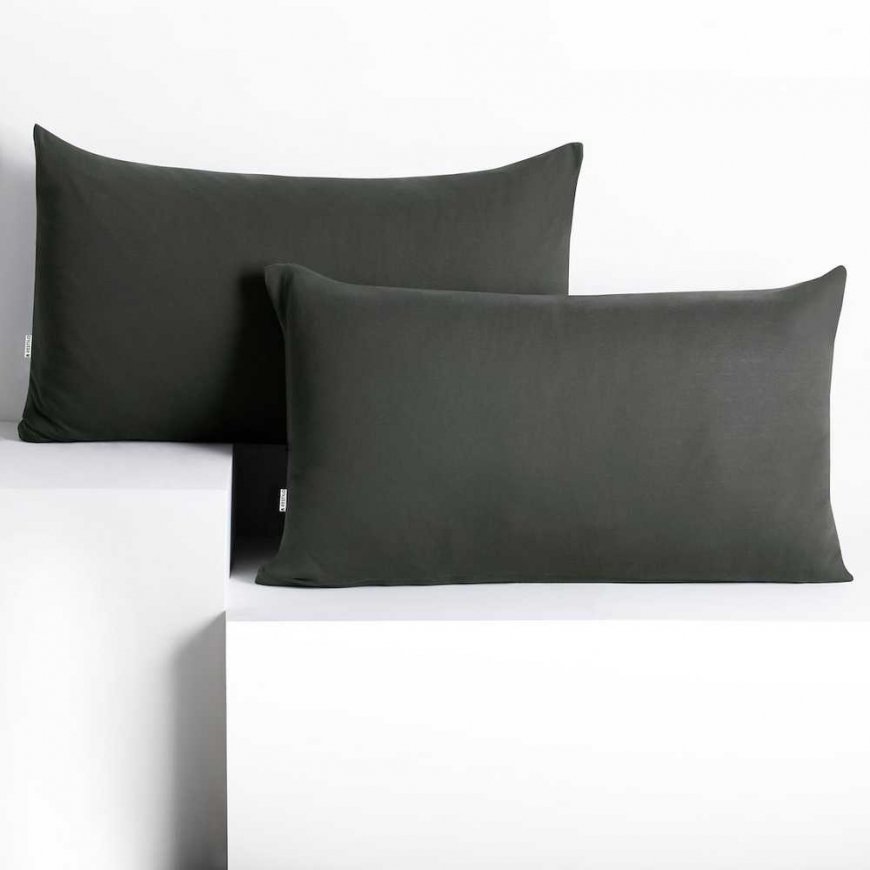 Dekoratiivinen tyynynpäällinen GINTARO värissä cappuccino-tyylinen klassinen, materiaalina - tekstiilijersey 50x60 DecoKing – 2