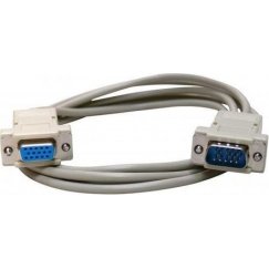 Video VGA kaabli pikendus (D-Sub) (M) - VGA (D-sub) (F), 2m, pilk, logo blister, EOL
