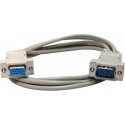 Video VGA kaabli pikendus (D-Sub) (M) - VGA (D-sub) (F), 2m, pilk, logo blister, EOL