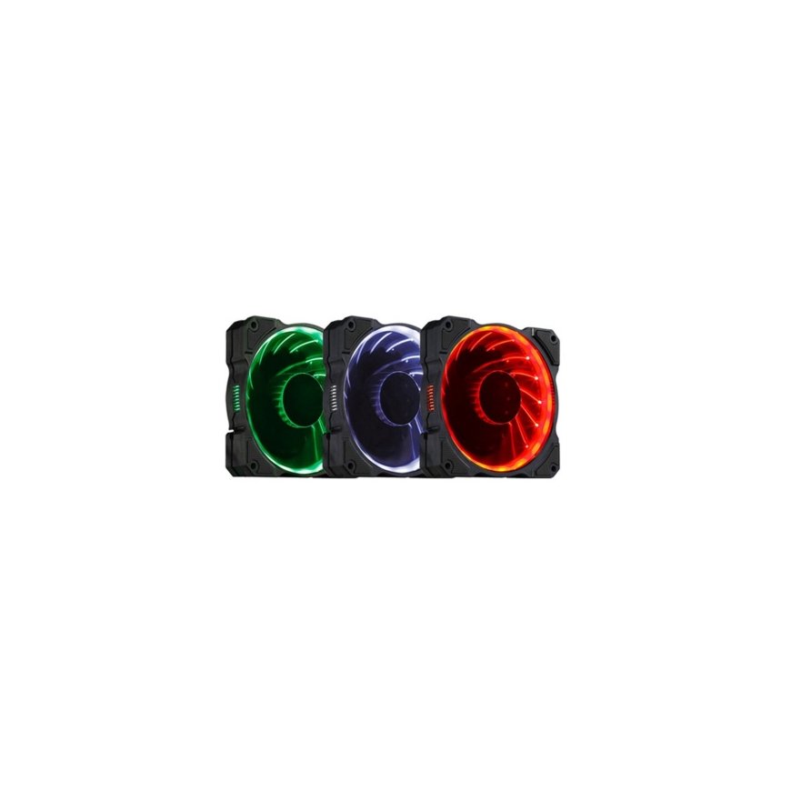 EUROCASE RGB ventiliatorius 120mm (Ring Led) – 2