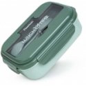Fissman Pietų laatikko 3 osastolla 21,5x15x8 cm / 1100 ml, harmaa (muovinen) Fissman Pietų laatikko 3 osastolla 21,5x15x8 cm / 1100 ml, harmaa (muovinen)