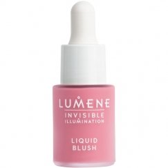 Lumene Invisible Illumination Liquid Blush skysti skaistalai, atspalvis: Frosty Petal, 15 ml