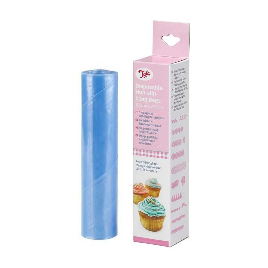 Vienkartinės konditerijos rankovės ant ritinio - 30 vnt - 29,5 cm / Tala