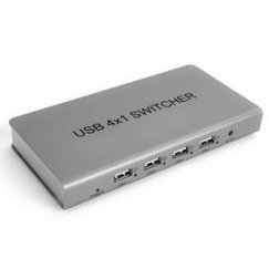 KVM-lüliti USB 4/1 Spacetronik SPU-41SW PRO