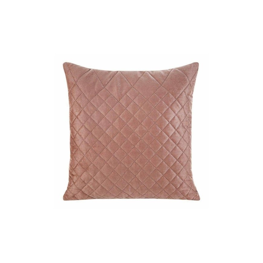 Eurofirany DESIGN 91 LUIZ / 3 Aksominis spilvens pārvalks, nogludināts ar karstās presēšanas metodi ar ģeometrisku rakstu, 40X40 – 2
