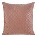 Eurofirany DESIGN 91 LUIZ / 3 Velvet pillowcase, quilted using hot press technology with a geometric pattern, 40X40 cm, color: p