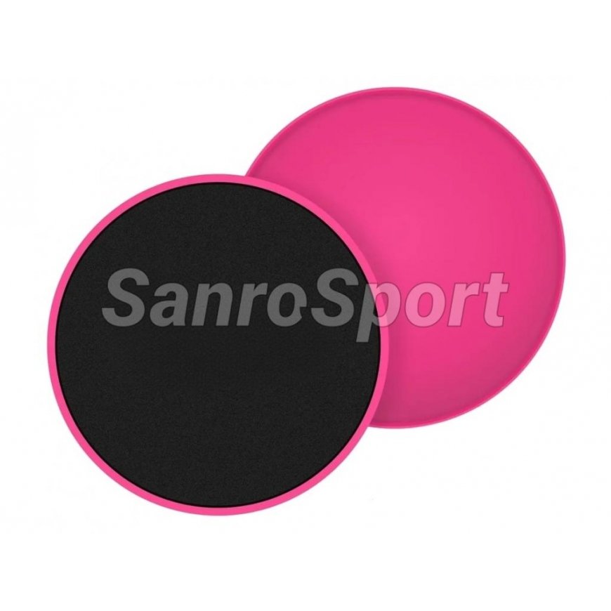 Slystantys treniruočių diskai SANRO Dark Pink