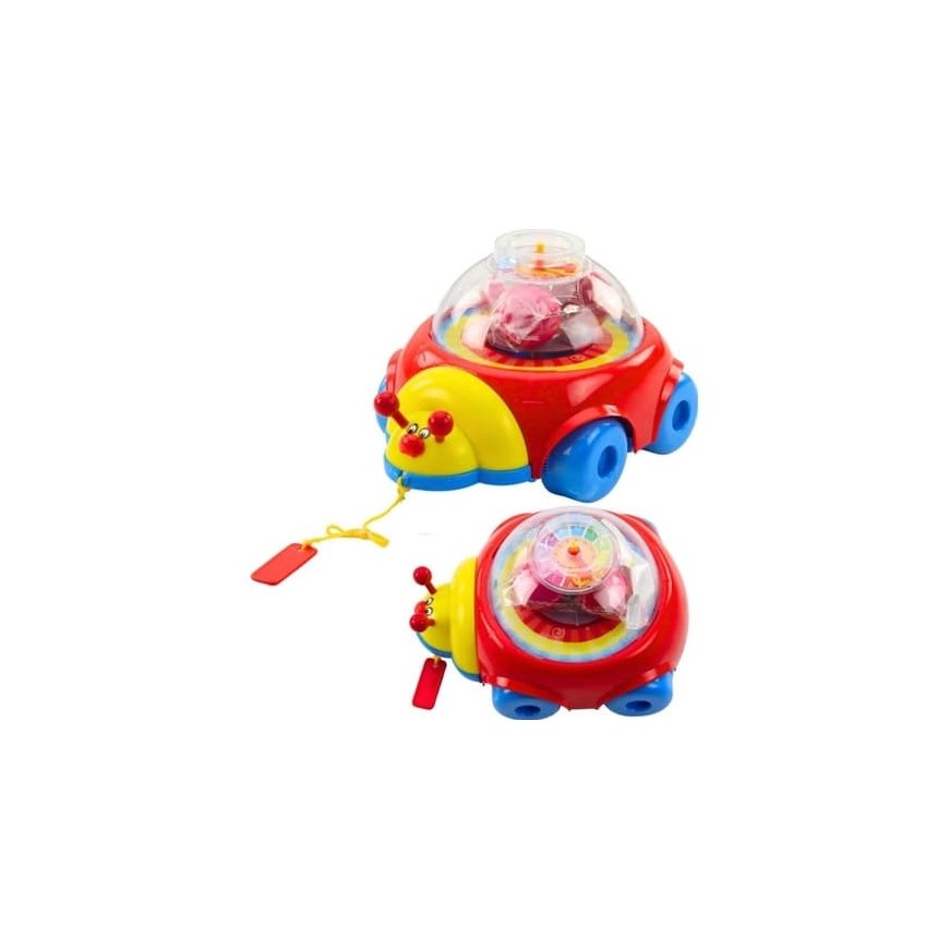 Trifox Ladybug Train Set with Balls and Clock