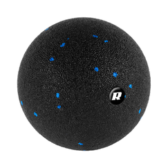 Masažo bumbiņš 6.25cm, melnā krāsā, silikona materiāls, REBEL ACTIVE
