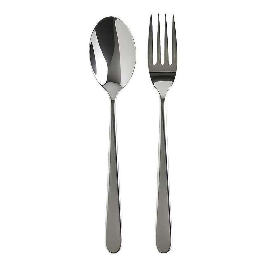 Serving utensils set Zyle ZY876SSI, silver color, 2 pcs.
