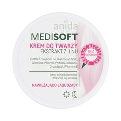 Anida Medisoft увлажняющий и успокаивающий крем для лица с экстрактом льна 100 мл