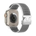 Beline Woven Nylon Diagonal Style lange käevõru Apple Watch'ile 38/40/41mm musta värvi.