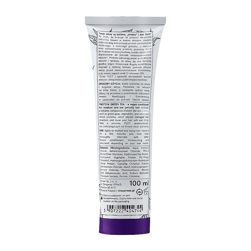 Anwen baltyminė roheline tee, 100 ml