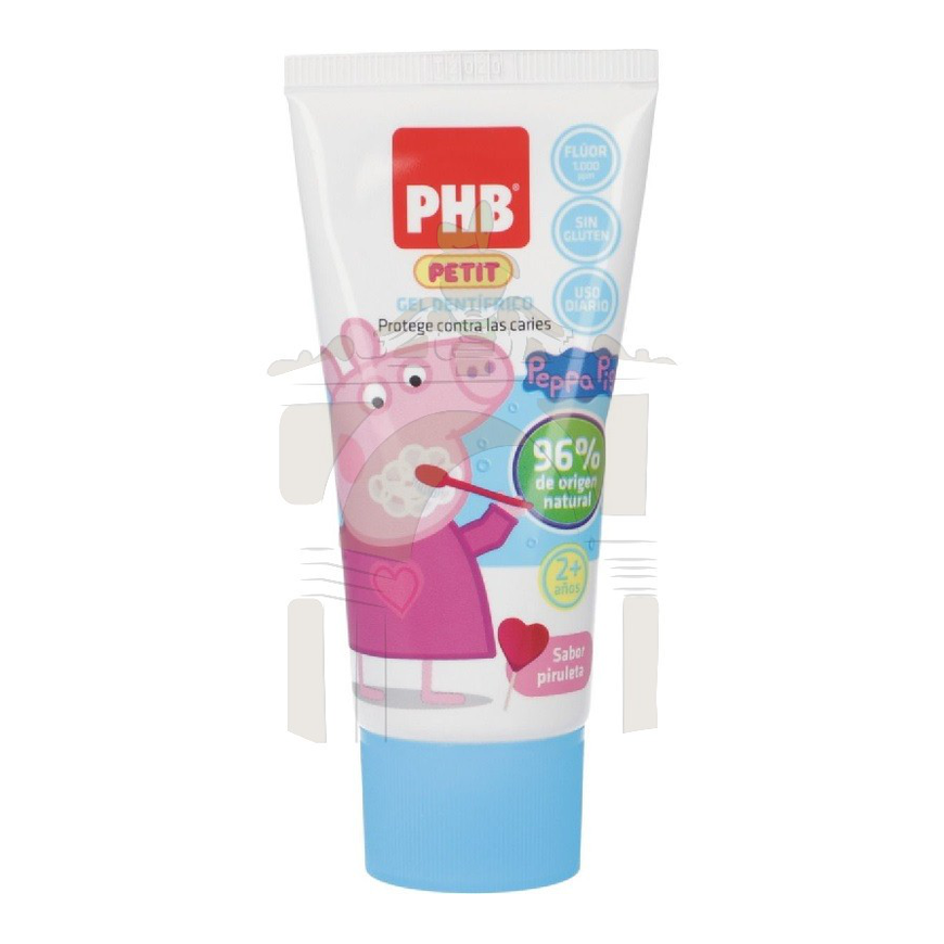 Phb Petit Peppa Pig dantų pasta gelis 50ml