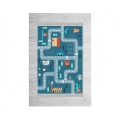 Розовый ковер TINIES DOLLY цвета пудры 160x220 Hakano