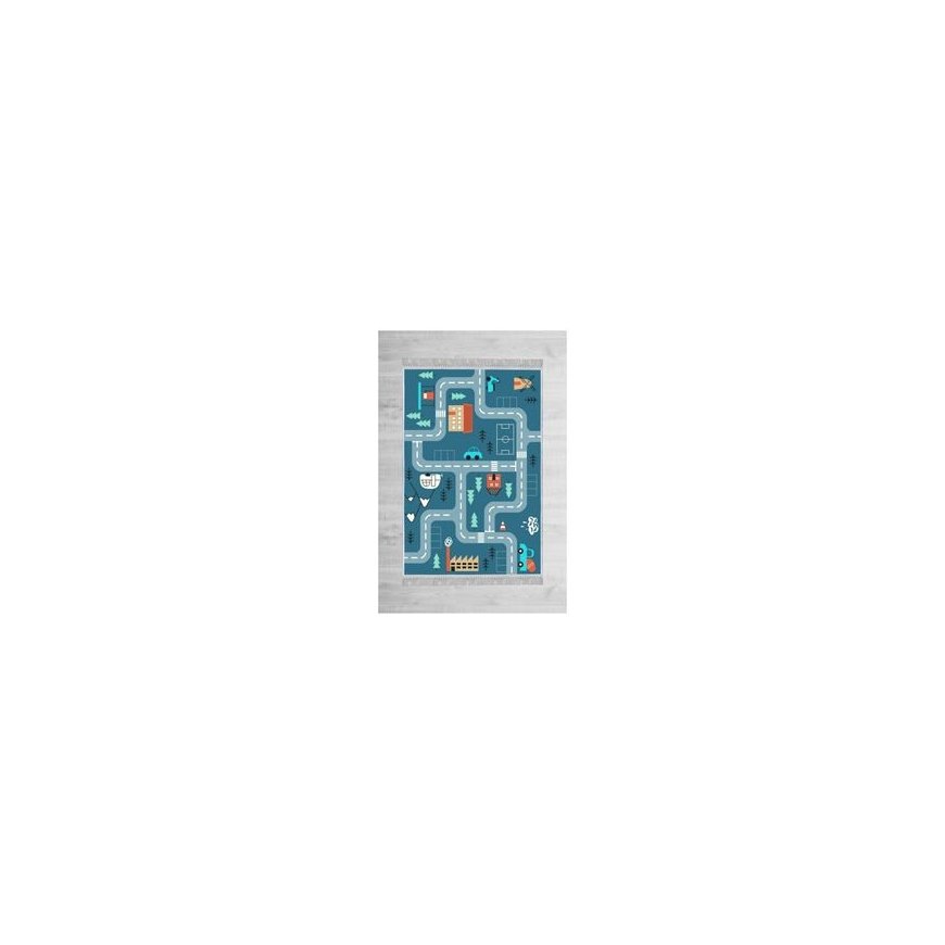 Розовый ковер TINIES DOLLY цвета пудры 160x220 Hakano
